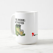 Chill Mode: Geactiveerd Koffiemok (Voorkant links)