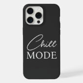 Chill Mode: Ontspannen Sfeer iPhone Hoesje (Achterkant)
