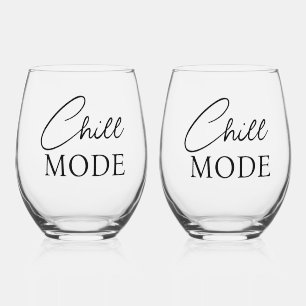 Chill Mode: Ontspannen Sfeer Wijnglas Zonder Voet
