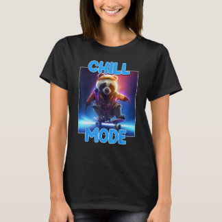 Chill Mode Panda Beer Dier Leuk Panda 1 T-shirt