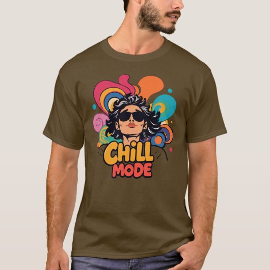 "Chill mode" T-shirt (Voorkant)