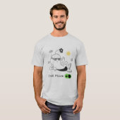 Chill-modus ingeschakeld t-shirt (Voorkant volledig)