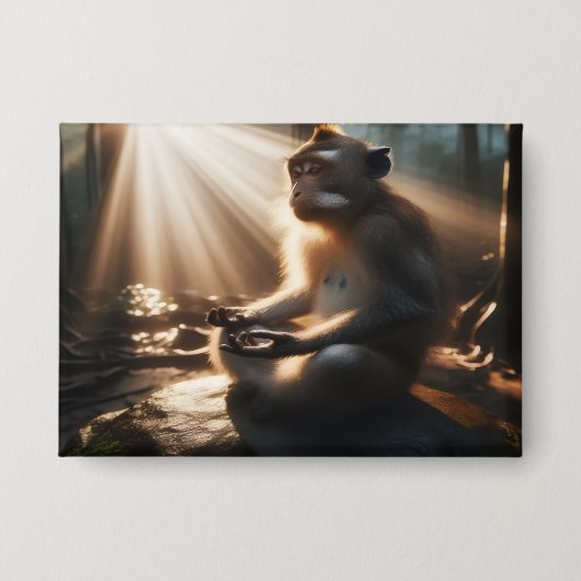 Chill Monkey Button (Voorkant)