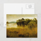 Chill Oktoberlandschap Briefkaart (Voorkant / Achterkant)