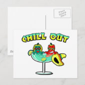 Chill Out Briefkaart (Voorkant / Achterkant)