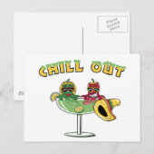 Chill Out Briefkaart (Voorkant / Achterkant)