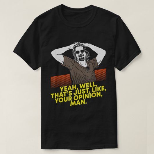 Chill Out Bro It’s Just Opinions T-shirt (Design voorkant)