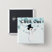 Chill Out Button (Voorkant /achterkant)
