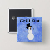 Chill Out Button (Voorkant /achterkant)