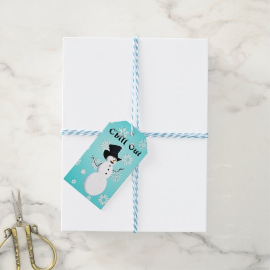 Chill-out cadeau Label Cadeaulabel (Met Touw)