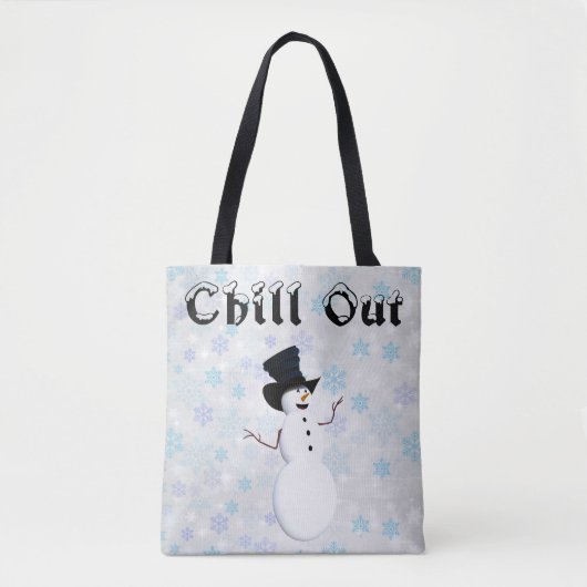 Chill-out Canvas tas (Voorkant)