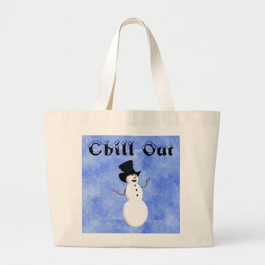 Chill-out Canvas tas (Voorkant)
