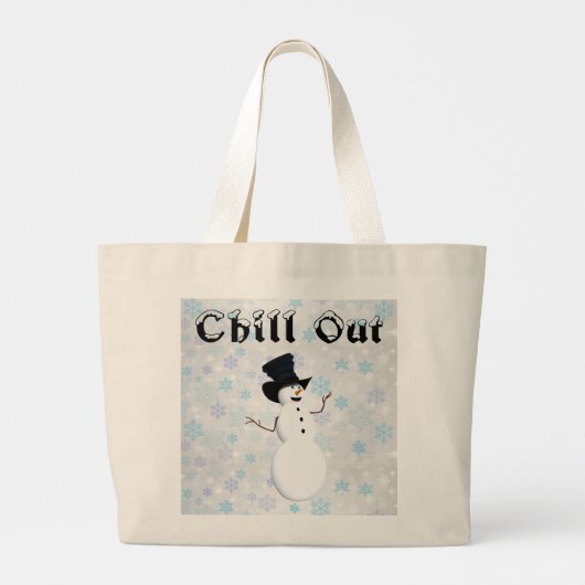 Chill-out Canvas tas (Achterkant)