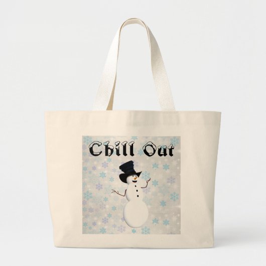 Chill-out Canvas tas (Voorkant)