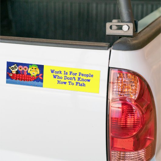 Chill Out Funny Animal Bumpersticker (Op Truck)