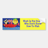Chill Out Funny Animal Bumpersticker (Voorkant)