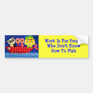 Chill Out Funny Animal Bumpersticker