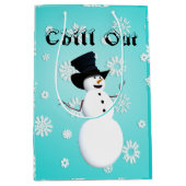 Chill out geschenktas medium cadeauzakje (Voorkant)