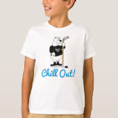 Chill Out Hockey Ijsbeer T-Shirt (Voorkant)
