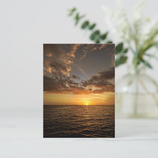 Chill Out in het Florida Sunset Briefkaart (Staand voorkant)