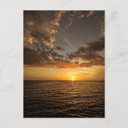 Chill Out in het Florida Sunset Briefkaart (Voorkant)