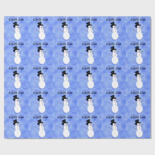 chill-out inpakpapier (Vlak)