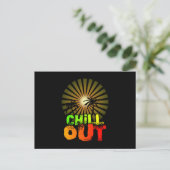 Chill out Jamaica Briefkaart (Staand voorkant)