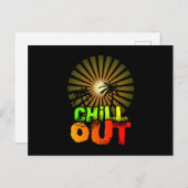 Chill out Jamaica Briefkaart (Voorkant / Achterkant)
