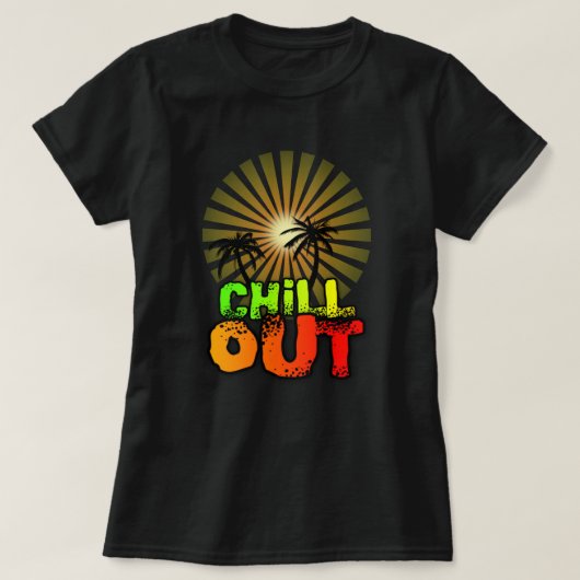Chill out Jamaica T-shirt (Design voorkant)