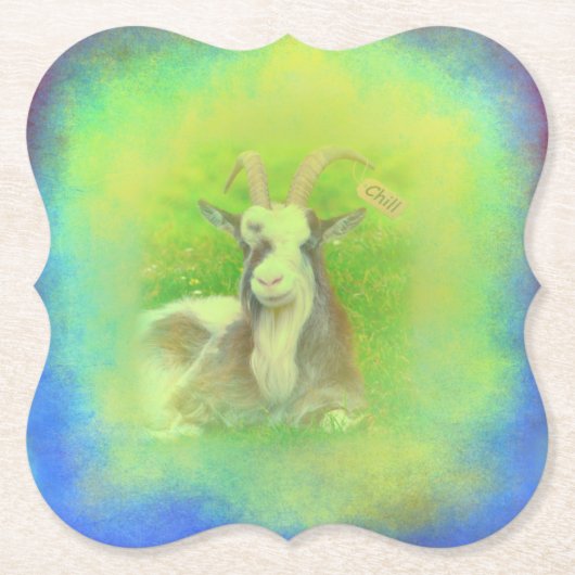 Chill Out Kartonnen Onderzetters (Voorkant)