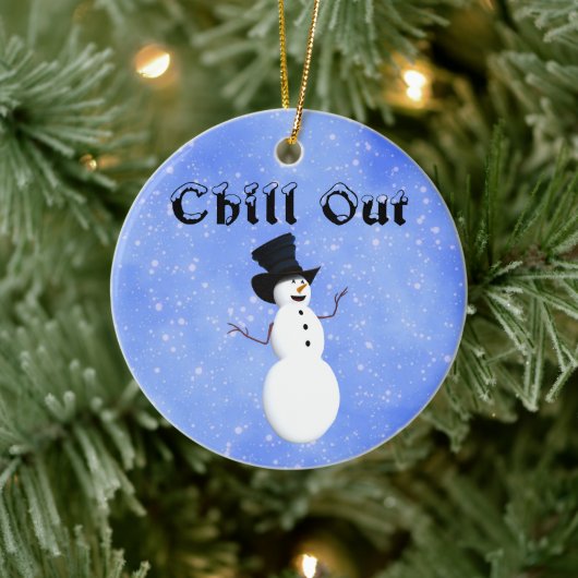 Chill out keramisch Ornament (Boom)