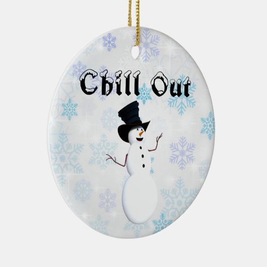 Chill out keramisch Ornament (Rechts)