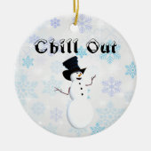 Chill out keramisch Ornament (Voorkant)