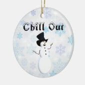 Chill out keramisch Ornament (Links)