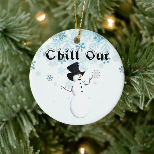 Chill out keramisch Ornament (Boom)