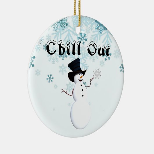 Chill out keramisch Ornament (Rechts)