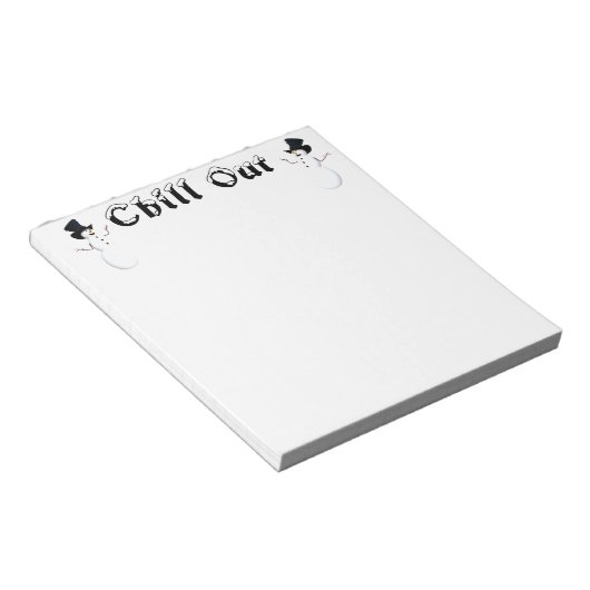 Chill-out Notitieblok (Schuin)