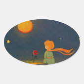 chill out  ovale sticker (Voorkant)