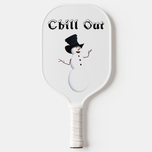Chill out pickleball paddle (Voorkant)