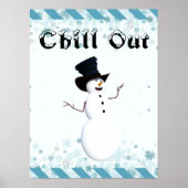 Chill-out Poster (Voorkant)