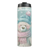 Chill out Schattige Beer Thermosbeker (Voorkant)