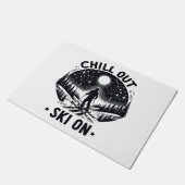 Chill out Ski op Deurmat (Schuin)