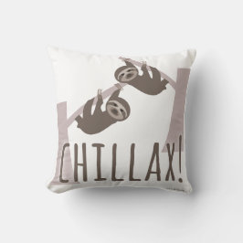 Chill Out Sloth Kussen