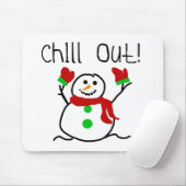 Chill Out Snowman Muismat (Met muis)