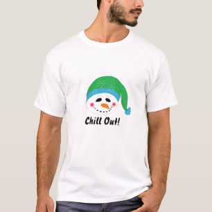 Chill Out Snowman T-shirt