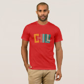 Chill Out T-shirt (Voorkant volledig)