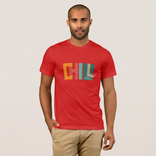 Chill Out T-shirt (Voorkant volledig)