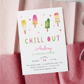 Chill Out | uitnodiging van de partij "Popsiday Bi