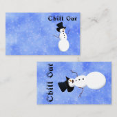 Chill-out Visitekaartje (Voorkant / Achterkant)