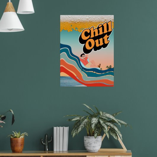 Chill Out - Wallpaper Poster (Woonkamer 1)
